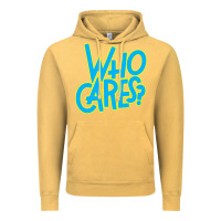 Vintage Mustard who cares Vintage Hoodie - Craftify