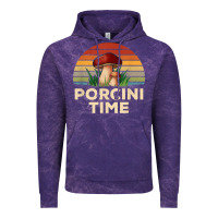Cloud Purple vintage sunset porcini mushroom hunting boletus edulis t shirt Vintage Hoodie - Craftify