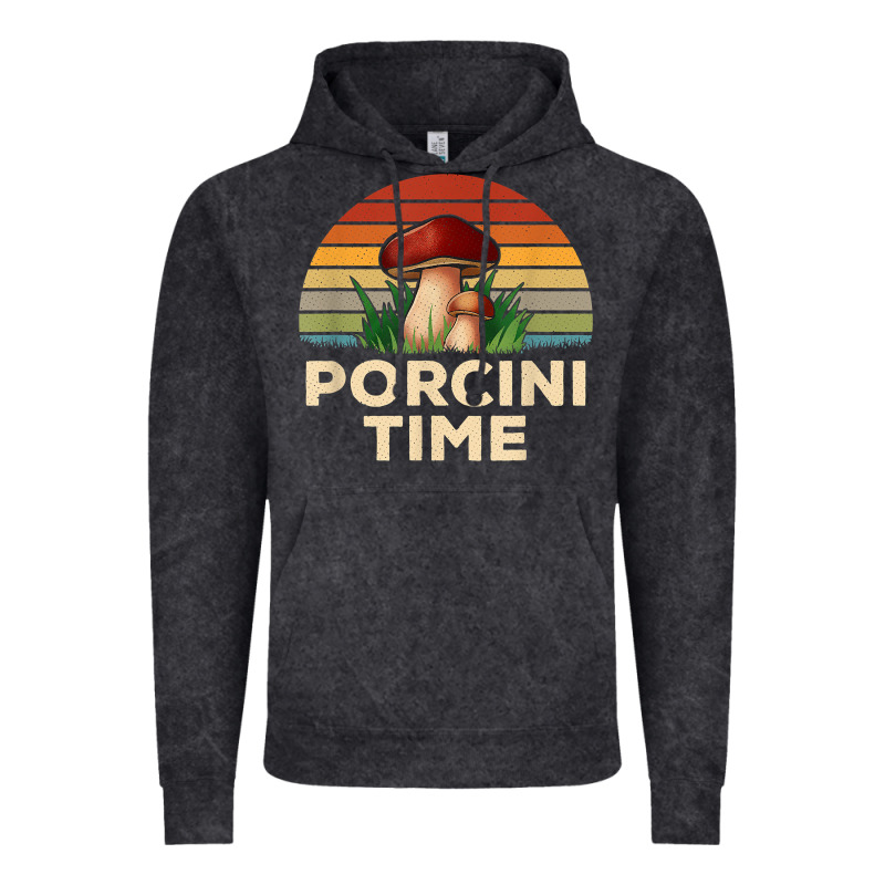 Vintage Sunset Porcini Mushroom Hunting Boletus Edulis T Shirt Vintage Hoodie by Craftify | Teevron