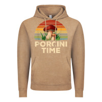 Vintage Coffee vintage sunset porcini mushroom hunting boletus edulis t shirt Vintage Hoodie - Craftify