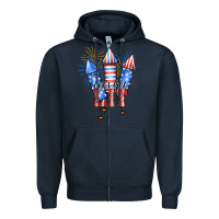Navy Let’s Get Lıt Zipper Hoodie - JahusDesignShop
