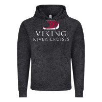 Vintage Black Luxury Cruises-Viking River Vintage Hoodie - Craftify