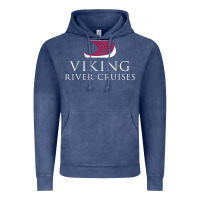 Vintage Denim Luxury Cruises-Viking River Vintage Hoodie - Craftify