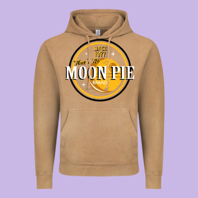 Moon Pie Vintage Hoodie Designed By Craftify