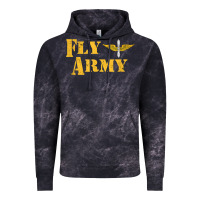 Cloud Black Vintage Fly Army Military Pilot Army Aviation Branch Vintage Hoodie - Craftify