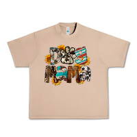 Burro Dog Mama Urban Heavy Tee - FaDigitalArtStudio