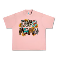Salmon Dog Mama Urban Heavy Tee - FaDigitalArtStudio