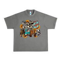 Tornado Dog Mama Urban Heavy Tee - FaDigitalArtStudio