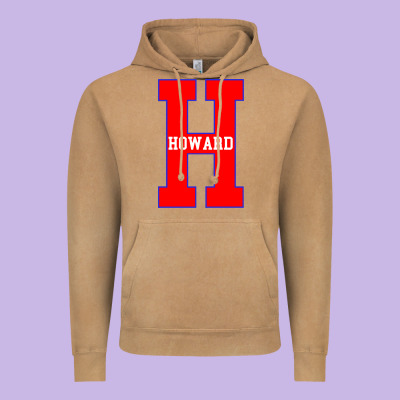 Howard Letter Vintage Hoodie Designed By Craftify