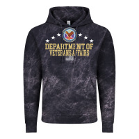 Cloud Black department of veterans affairs Vintage Hoodie - Craftify