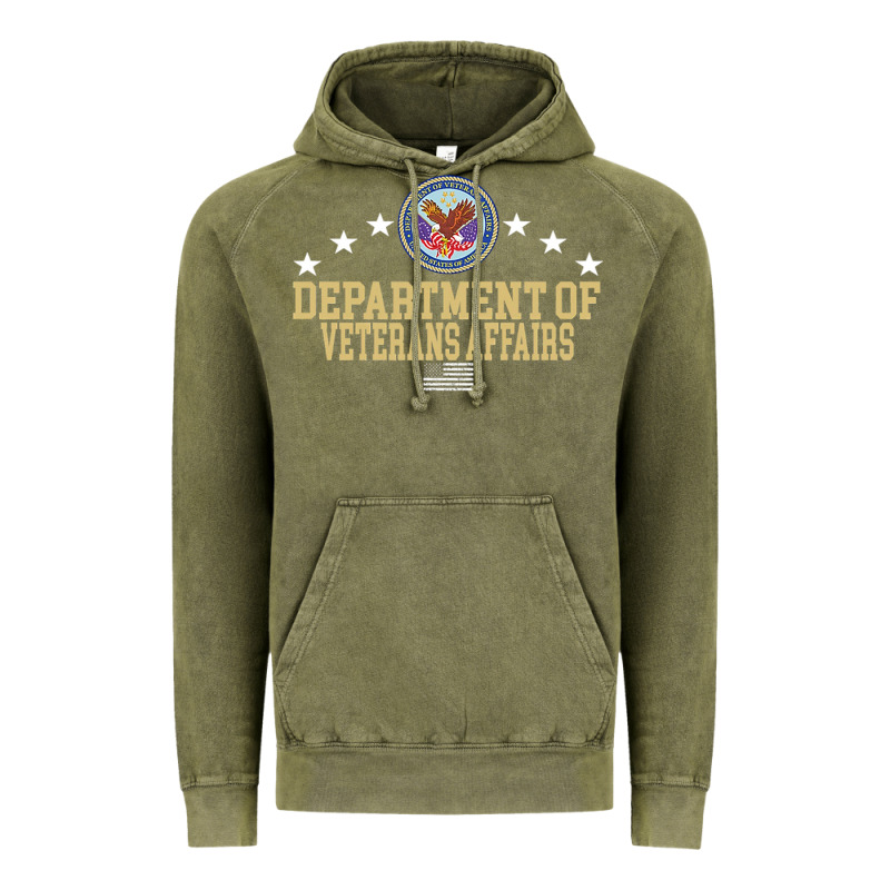 Department Of Veterans Affairs Vintage Hoodie by Craftify | Teevron