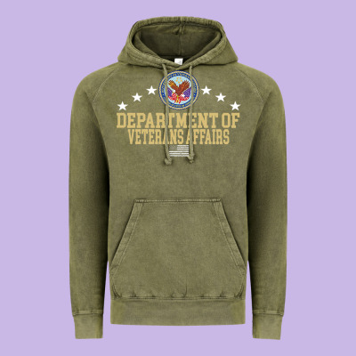 Department Of Veterans Affairs Vintage Hoodie Designed By Craftify