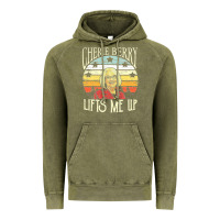 Vintage Olive cherie berry lifts me up Vintage Hoodie - Craftify