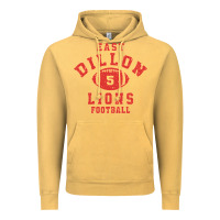 Vintage Mustard Friday Night Lights East Dillon Lions Football Jersey Vintage Hoodie - Craftify