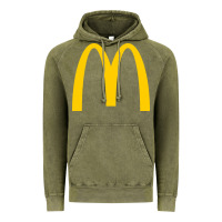 Vintage Olive mcd onald's golden arches Vintage Hoodie - Craftify