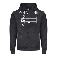 Vintage Black what the f note key music humor gift Vintage Hoodie - Craftify