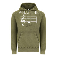 Vintage Olive what the f note key music humor gift Vintage Hoodie - Craftify