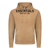 Vintage Camel Fear Of God Essentials Vintage Hoodie - Craftify