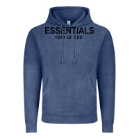 Vintage Denim Fear Of God Essentials Vintage Hoodie - Craftify