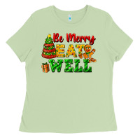 Matcha be merry eat well Ladies Tee - FaDigitalArtStudio