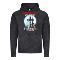 Vintage Black fisher of men we catch  em he cleans  em matthew 4 19 Vintage Hoodie - Craftify