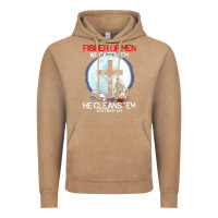 Vintage Coffee fisher of men we catch  em he cleans  em matthew 4 19 Vintage Hoodie - Craftify