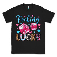 Black feeling lucky valentine's day olivia Classic Tee - OliviaCreatesArt
