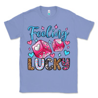 Colony Blue feeling lucky valentine's day olivia Classic Tee - OliviaCreatesArt