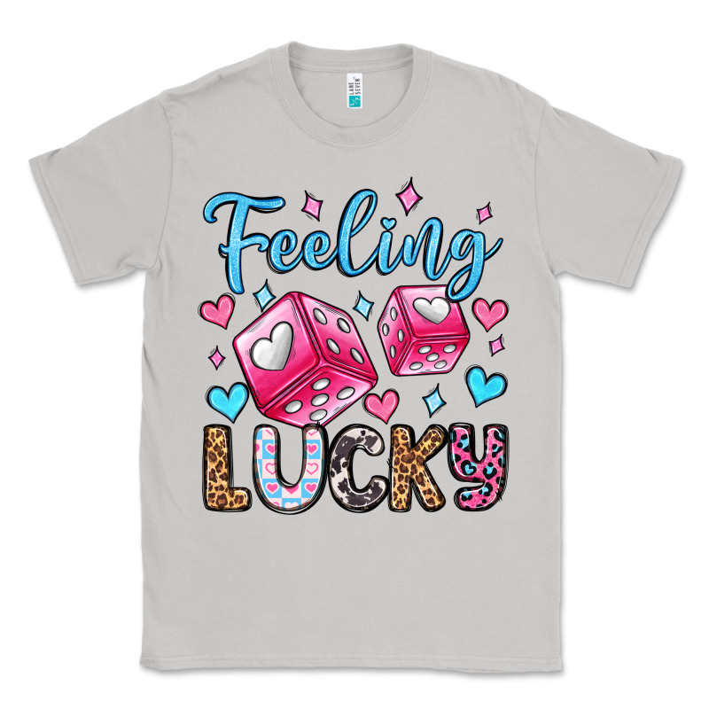 Feeling Lucky Valentine's Day Olivia Classic Tee by OliviaCreatesArt | Teevron