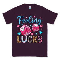 Plum feeling lucky valentine's day olivia Classic Tee - OliviaCreatesArt