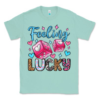 Seafoam feeling lucky valentine's day olivia Classic Tee - OliviaCreatesArt
