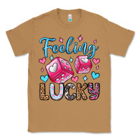 Toasted Coconut feeling lucky valentine's day olivia Classic Tee - OliviaCreatesArt