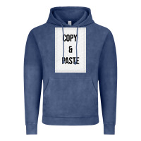 Vintage Denim Copy Paste Vintage Hoodie - Craftify