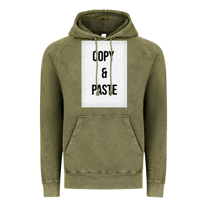 Copy Paste Vintage Hoodie by Craftify | Teevron