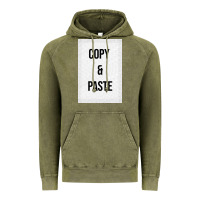Vintage Olive Copy Paste Vintage Hoodie - Craftify