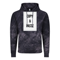 Cloud Black Copy Paste Vintage Hoodie - Craftify
