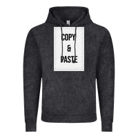 Vintage Black Copy Paste Vintage Hoodie - Craftify