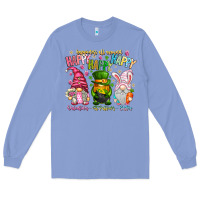 Colony Blue Happiness All Around Happy Valentines Patrick East Long Sleeve Tee - CowhideDigitalArt