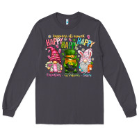 Smoke Happiness All Around Happy Valentines Patrick East Long Sleeve Tee - CowhideDigitalArt