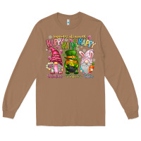 Toasted Coconut Happiness All Around Happy Valentines Patrick East Long Sleeve Tee - CowhideDigitalArt