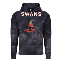 Cloud Black Swans Vintage Hoodie - Craftify