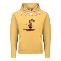Vintage Mustard Swans Vintage Hoodie - Craftify