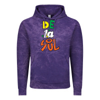 Cloud Purple De La Soul Print Vintage Hoodie - Craftify
