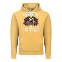 Vintage Mustard proud wife of an air force veteran military vet spouse gifts premium m Vintage Hoodie - Craftify