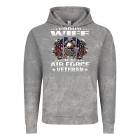 Cloud Rock proud wife of an air force veteran military vet spouse gifts premium m Vintage Hoodie - Craftify
