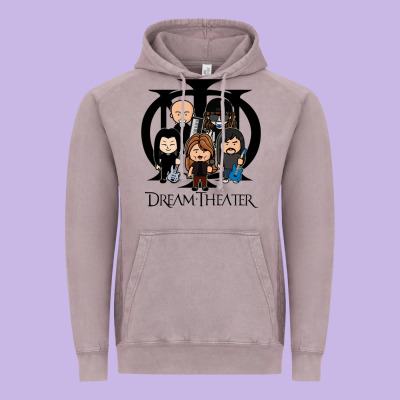 Dream Theater Vintage Hoodie Designed By Inspiradesign