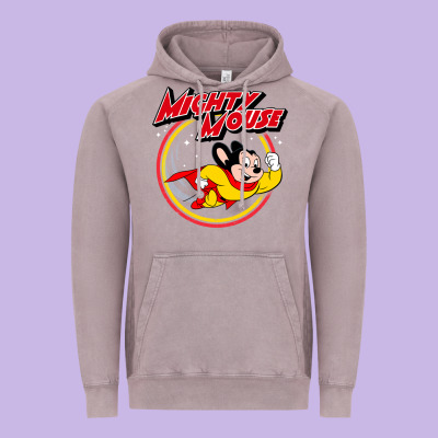The Mighty Mouse Vintage Hoodie Designed By Inspiradesign