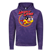 Cloud Purple the mighty mouse Vintage Hoodie - InspiraDesign