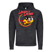 Vintage Black the mighty mouse Vintage Hoodie - InspiraDesign