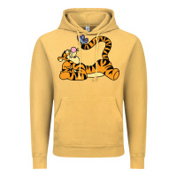 Vintage Mustard tigger Vintage Hoodie - InspiraDesign